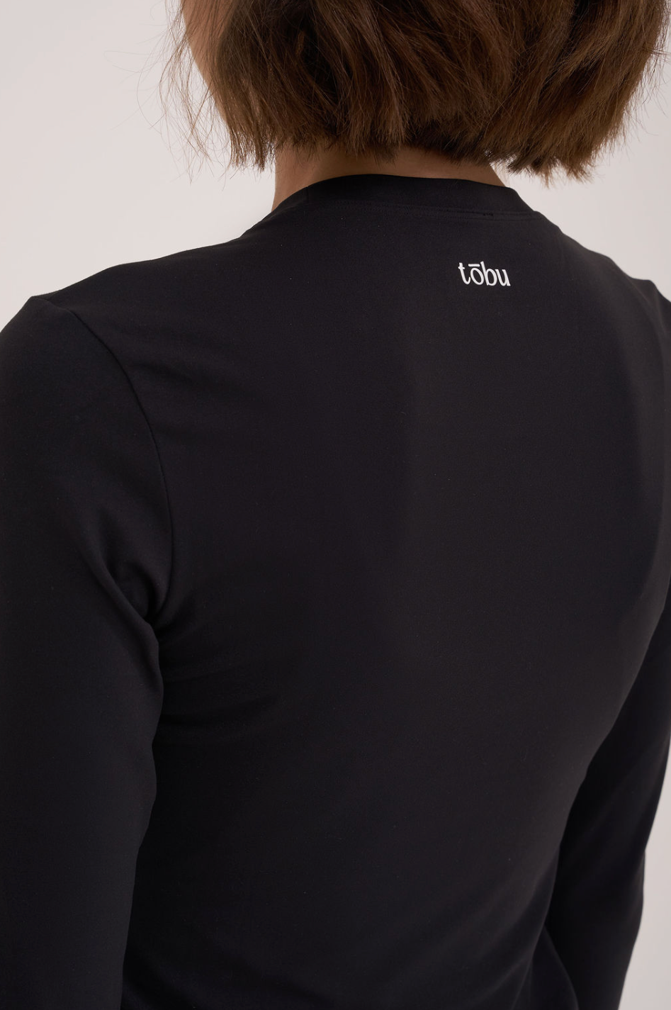 All Day Soft Black Long Sleeved Top