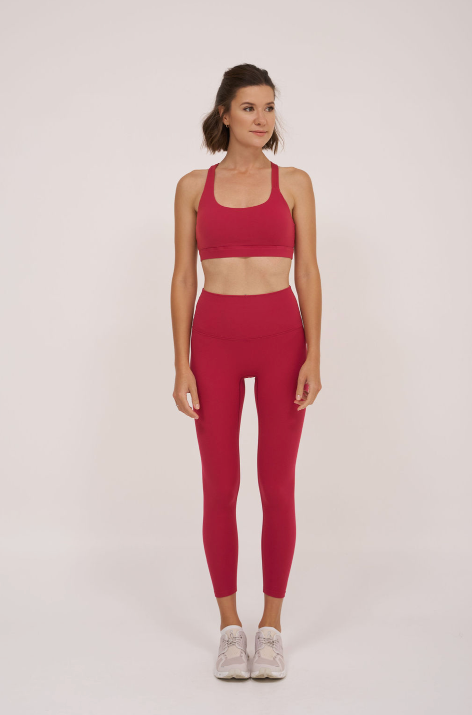 Move Free Fuchsia High Rise Leggings