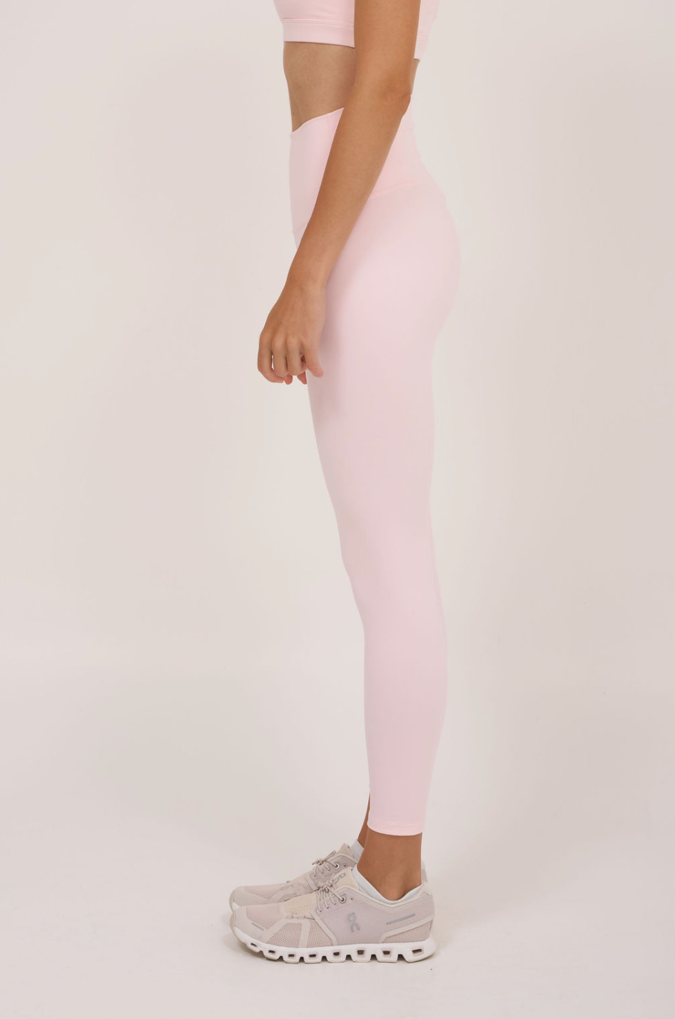 Flow Leggings - Barely Pink