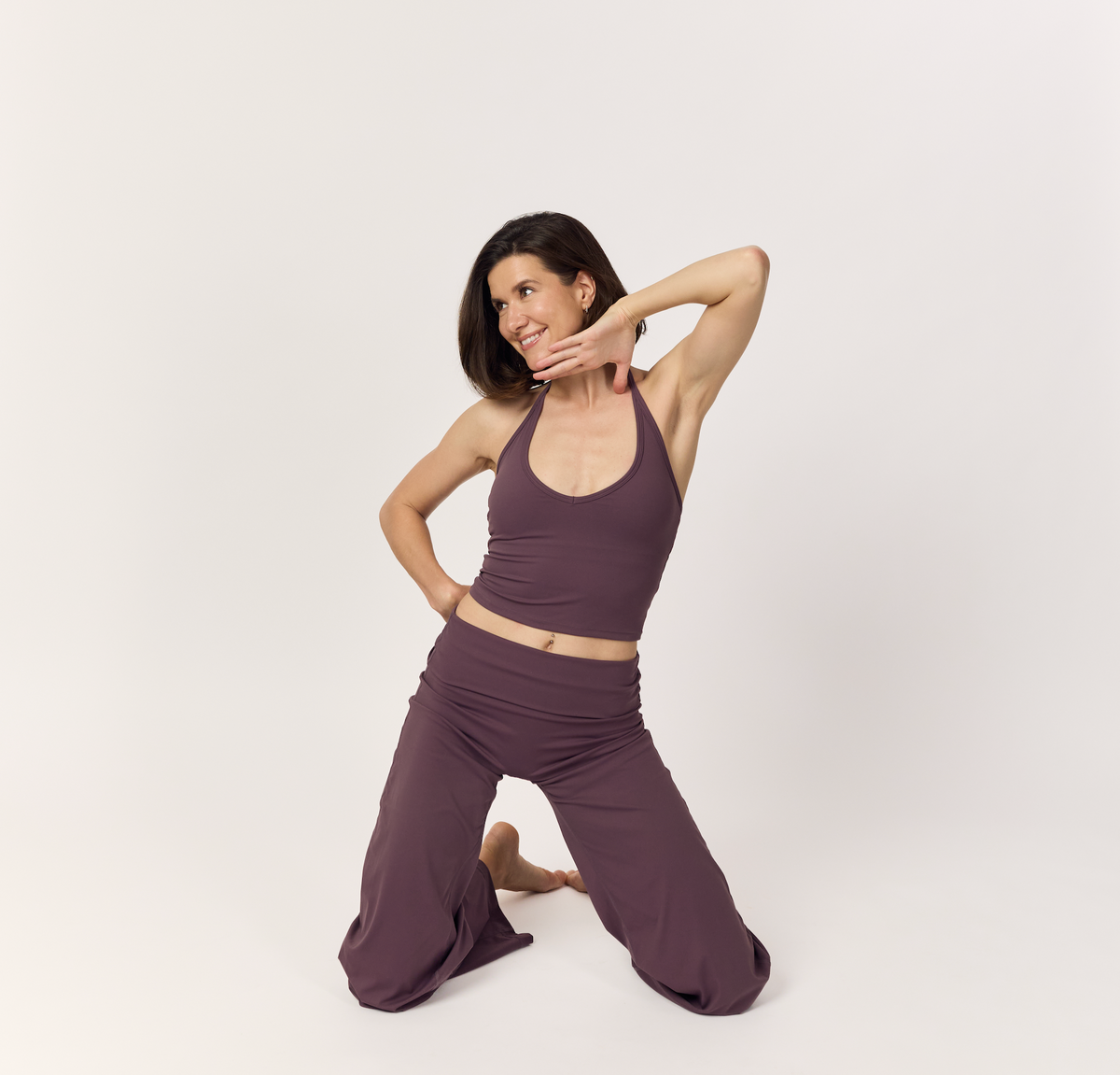 Plum Essence Halter Top