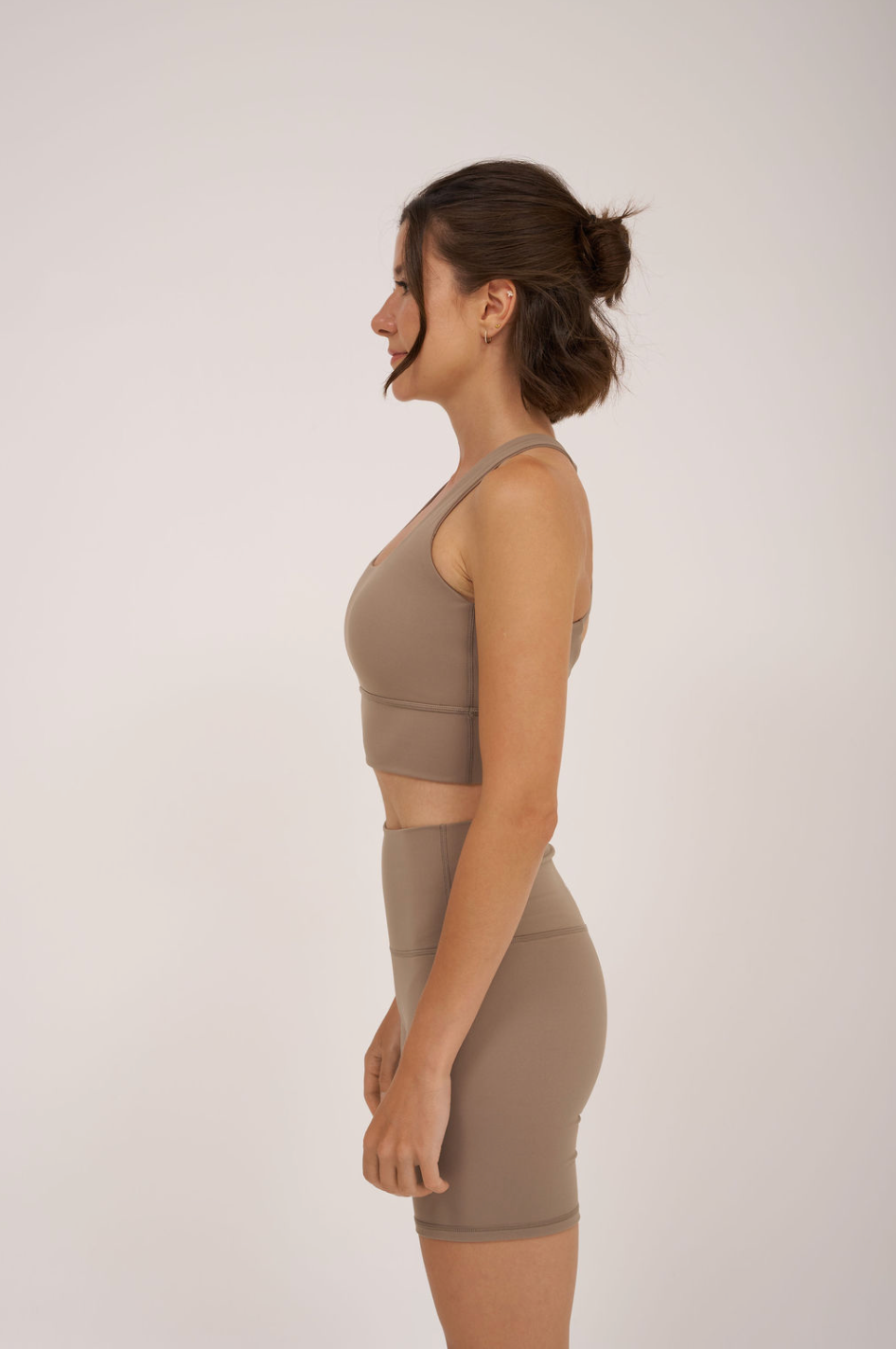 The Everyday Set - Sandstone Sports Bra