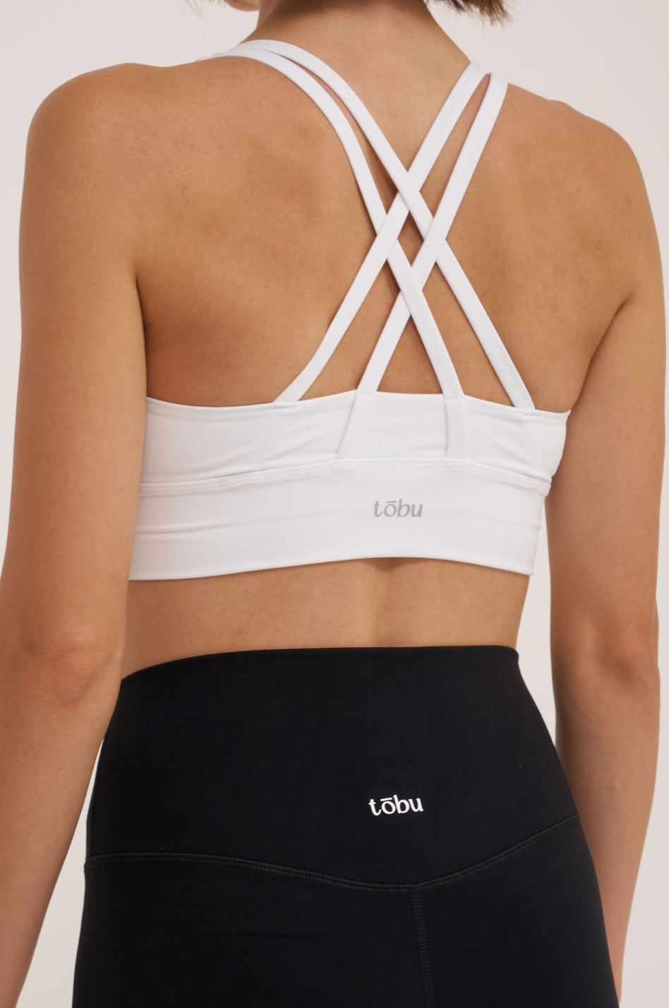 Pace Support White Sports Bra