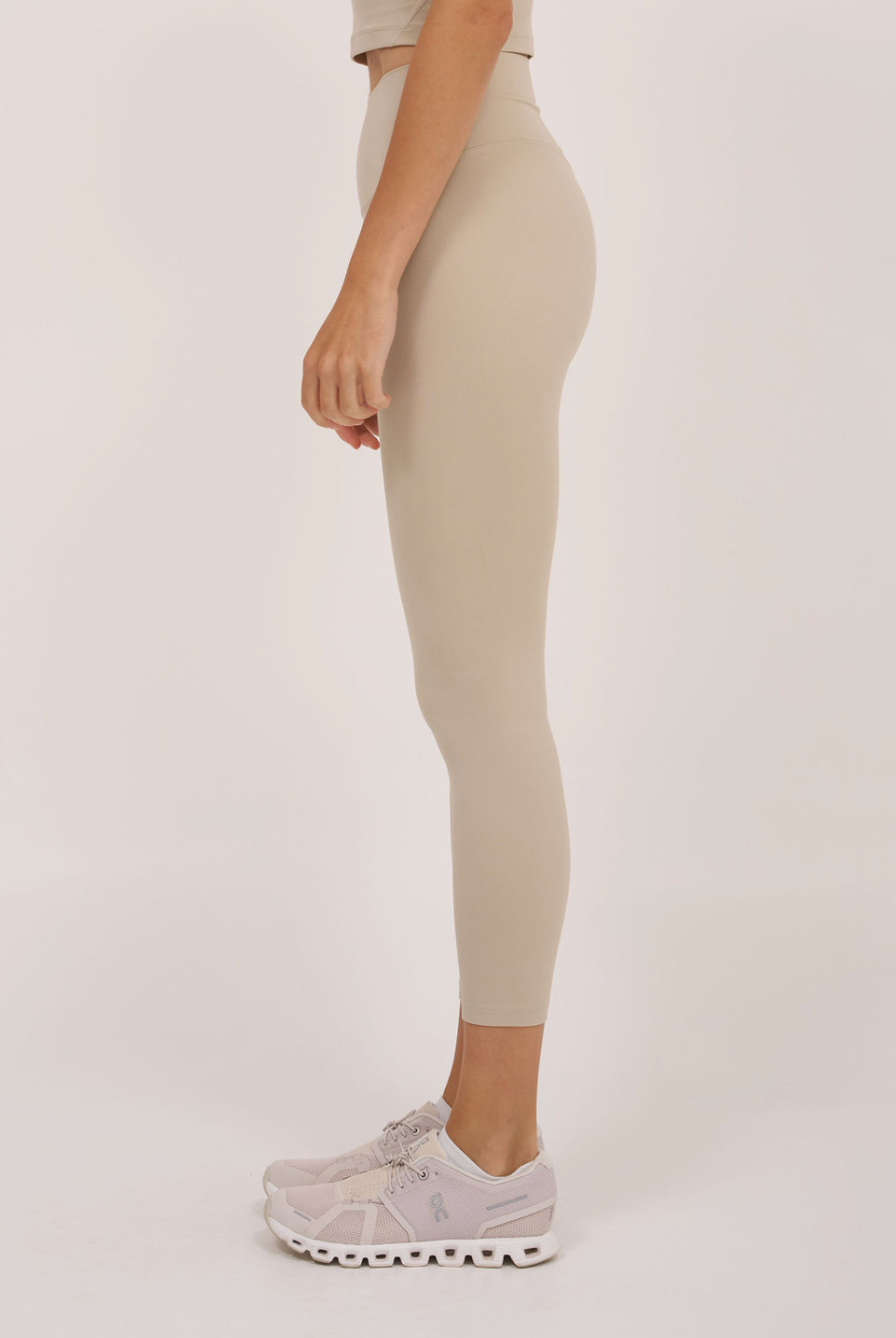 Bare Form Creme High Rise Leggings