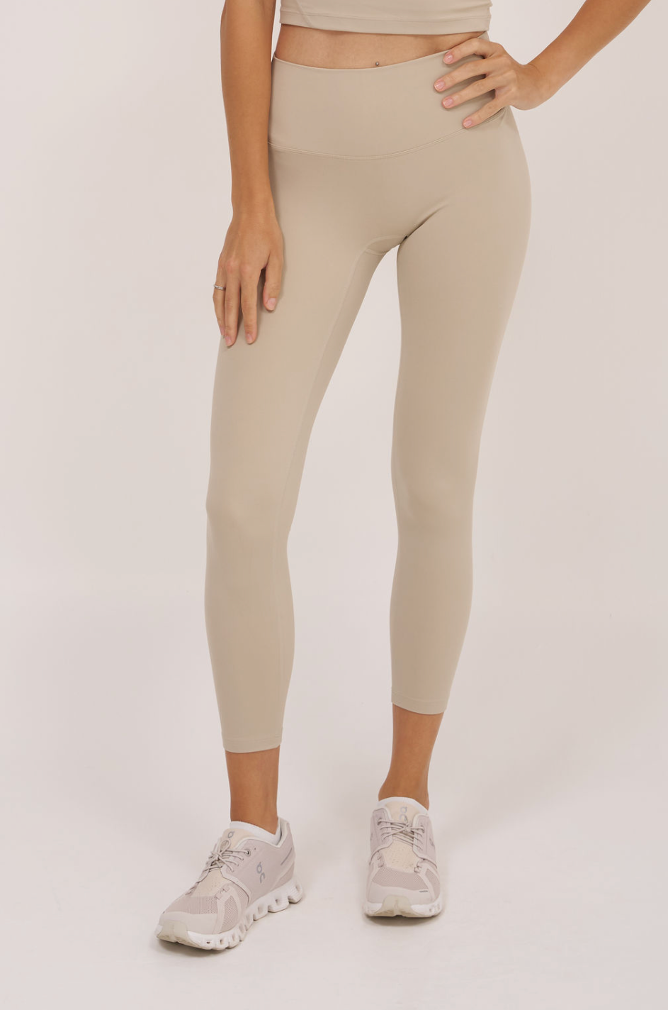 Bare Form Creme High Rise Leggings