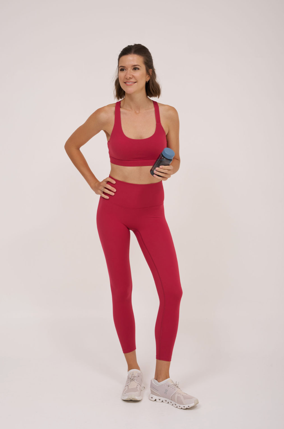 Move Free Fuchsia High Rise Leggings